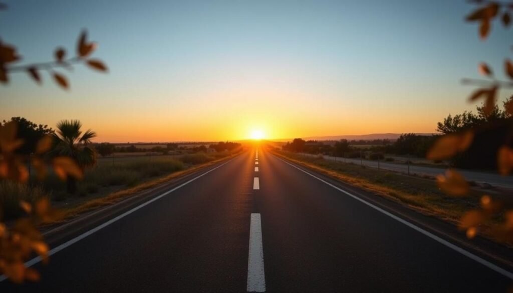 Amanecer simbolizando el inicio del camino hacia la libertad financiera