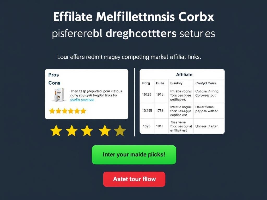 Ejemplo de contenido efectivo para marketing de afiliados mostrando una reseña de producto