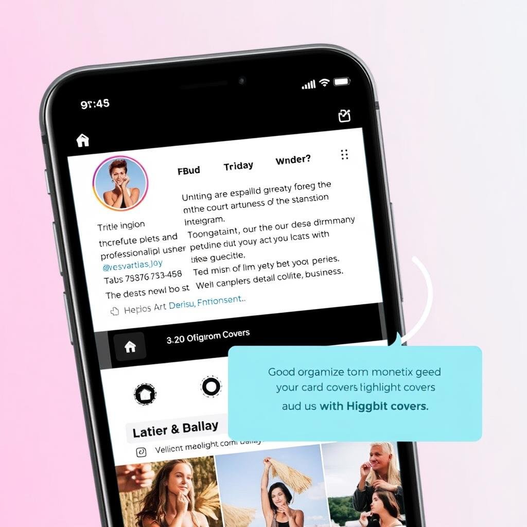 Perfil de Instagram optimizado para monetización