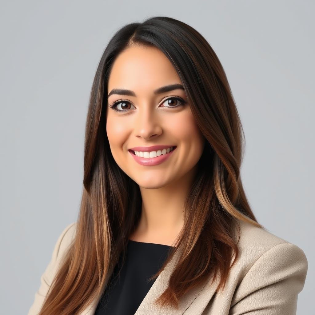 Retrato profesional de Nuria Cámaras, especialista en SEO y marketing de afiliados